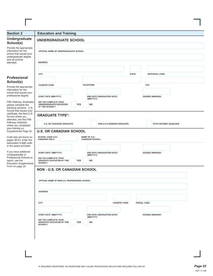 Maryland Uniform Credentialing PDF Form FormsPal