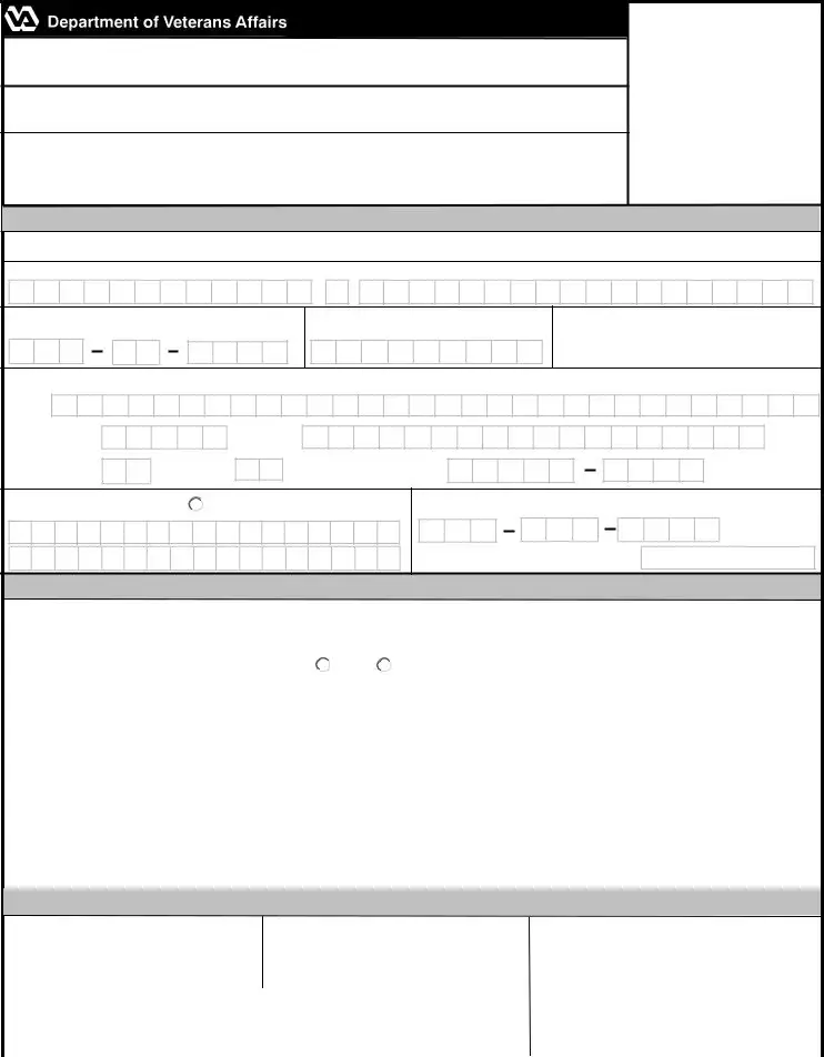 Va Form Fill Out Printable Pdf Forms Online