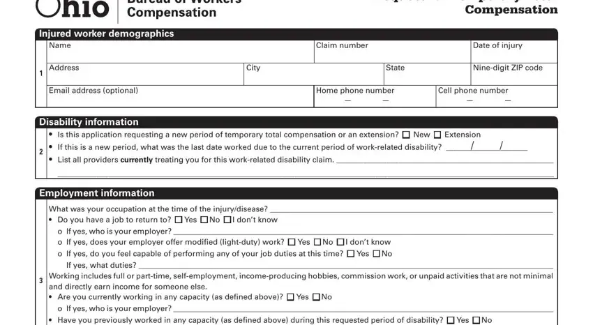 Finishing bwc forms c84 step 3