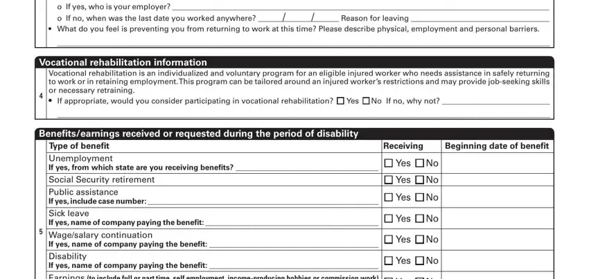 Entering details in bwc forms c84 part 4