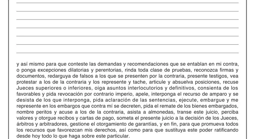part 2 to filling out carta poder editable