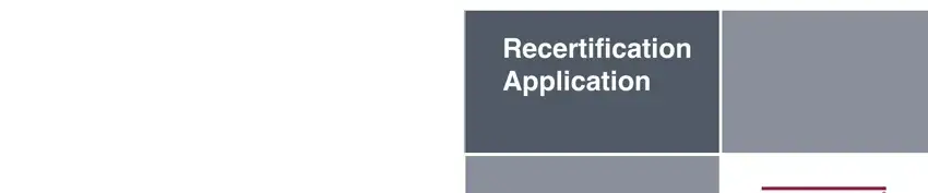ccht recertification application blanks to complete