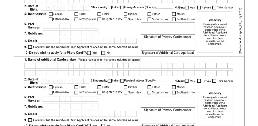 Filling in citi beneficiary designation form step 2