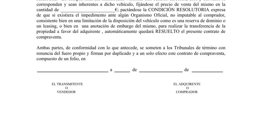 Completing contrato compraventa vehiculus online step 4
