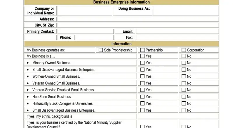 carrier packet form online Company or Individual Name Address, Phone, My Business operates as My, MinorityOwned Business, Small Disadvantaged Business, WomenOwned Small Business, Veteran Owned Small Business, VeteranService Disabled Small, Hub Zone Small Business, Historically Black Colleges, Business Enterprise Information, Email Fax Information Sole, Partnership Yes, Corporation No, and Yes blanks to complete