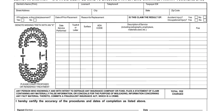 Entering details in csa welfare fund nyc step 2