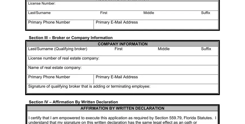 dbpr re 11 form empty fields to complete