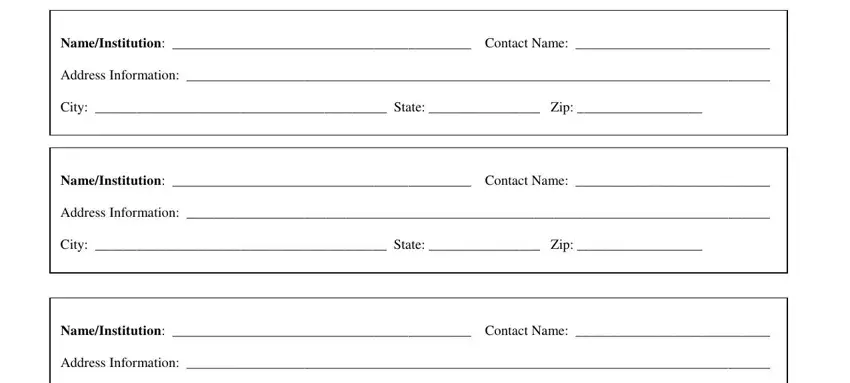 stage 2 to filling out dixie transcript state