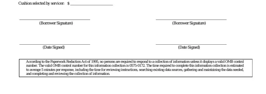 part 3 to entering details in escrow account disclosure statement template