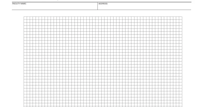 california lic 999a The yard sketch should show all, FACILITY NAME, and ADDRESS fields to fill out