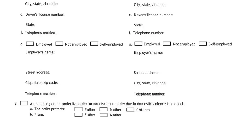 Completing child support forms ca part 4
