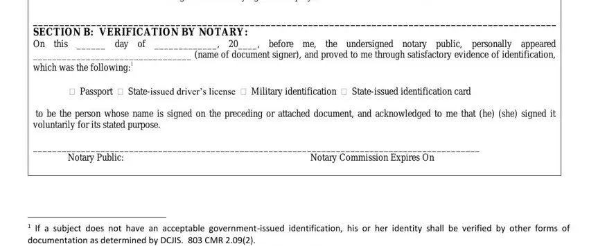 Entering details in lmhc massachusetts application part 4