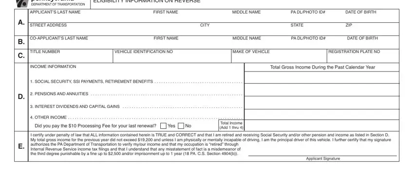 step 1 to writing pa fee registered