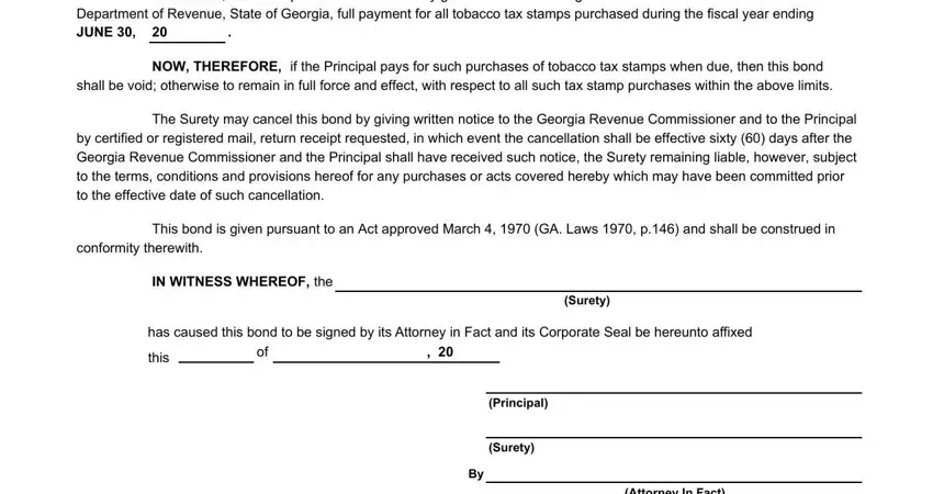 step 2 to finishing Georgia Form Att 21