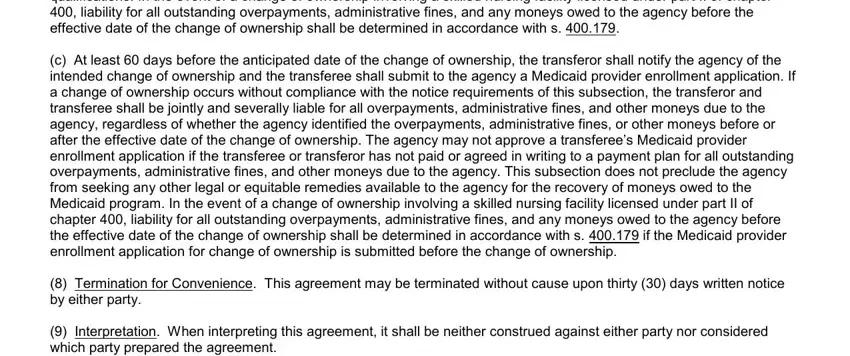 entering details in florida medicaid provider agreement form stage 1