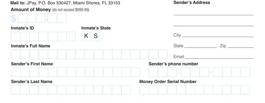 portion of blanks in jpay forms