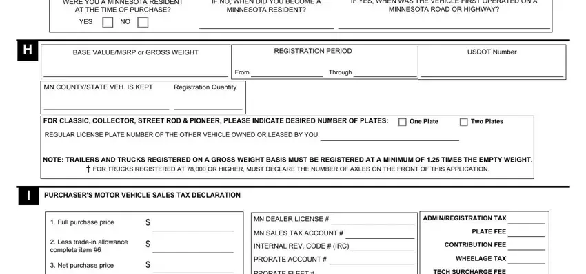 Mn Dmv Form ≡ Fill Out Printable PDF Forms Online