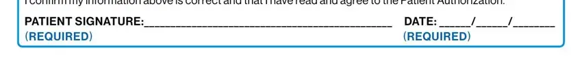 novartis patient assistance application form SECTION  Patient Authorization I, PATIENT SIGNATURE DATE  REQUIRED, and REQUIRED blanks to fill