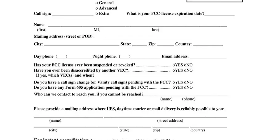 stage 1 to completing arrl ve manual