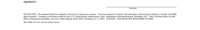 board resolution for sba eidl loan I HEREBY CERTIFY that the, PLEASE NOTE The estimated burden, SBA FORM   Previous editions, and Secretary fields to fill