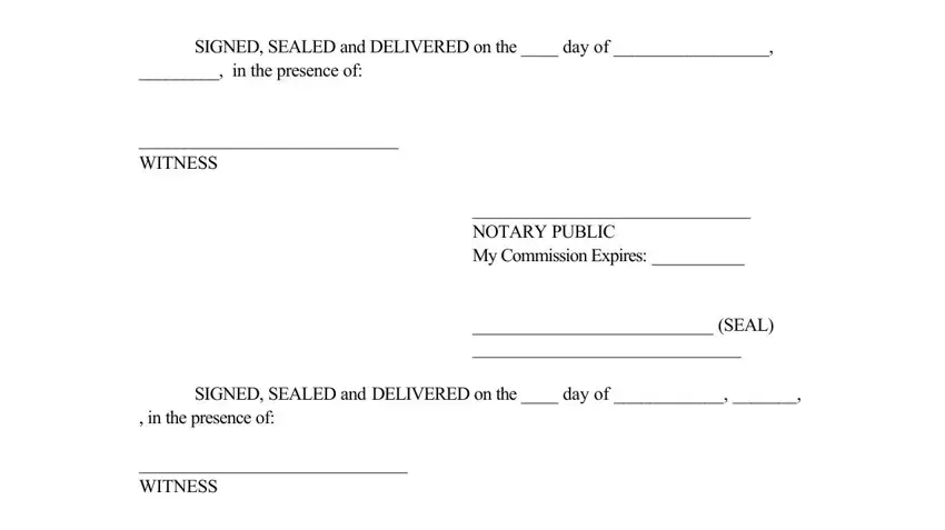 Filling out florida quit claim deed with right of survivorship part 3