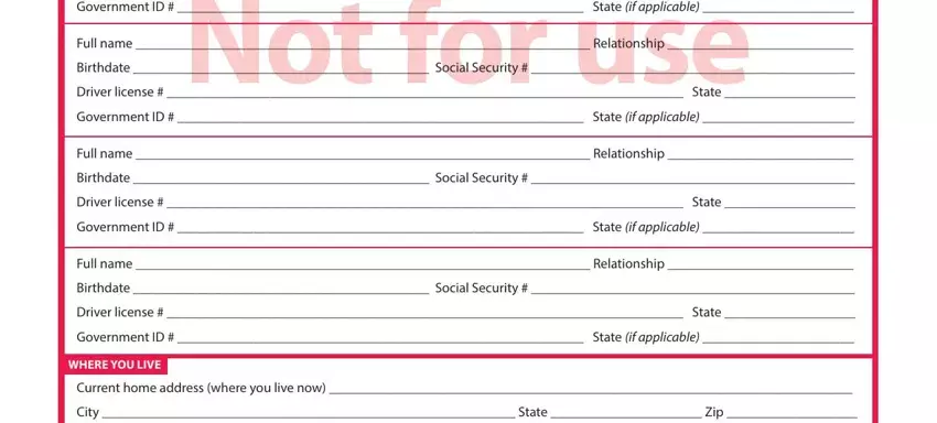 Entering details in tar rental application 2019 part 2