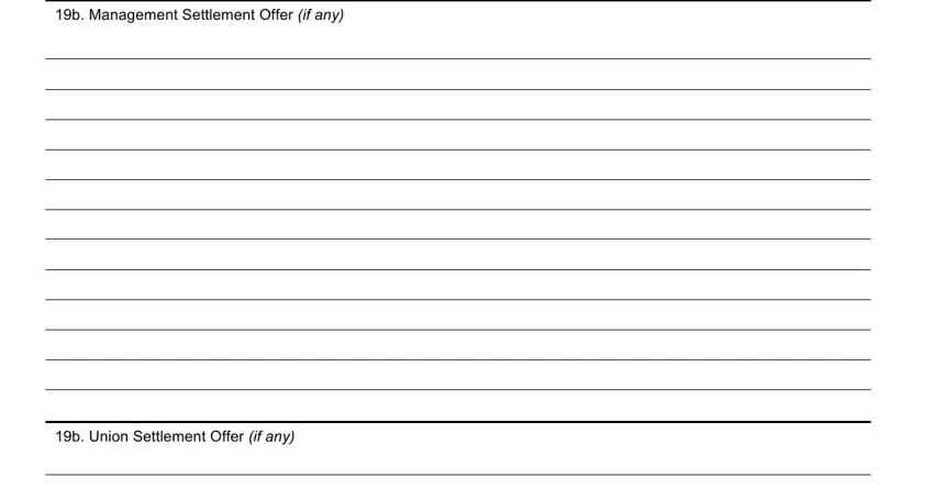 Entering details in Va Form 10 0137 stage 4