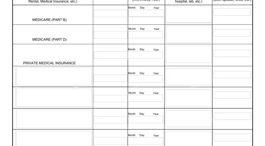 Completing veterans department forms of affairs part 5