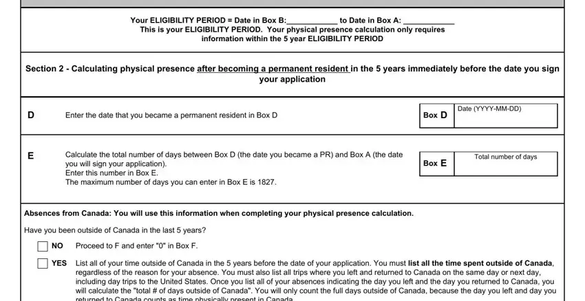 Part no. 2 in filling out cit 0407