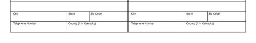 Filling in part 5 in 10a100 form