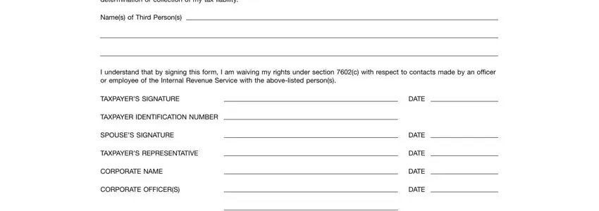 irs form 12180 completion process explained (step 1)