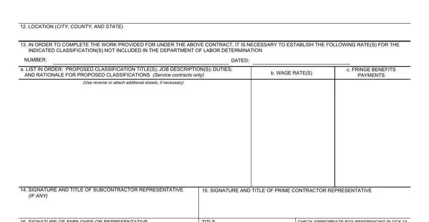 How to complete the 1444 form SF-1444 Section 2