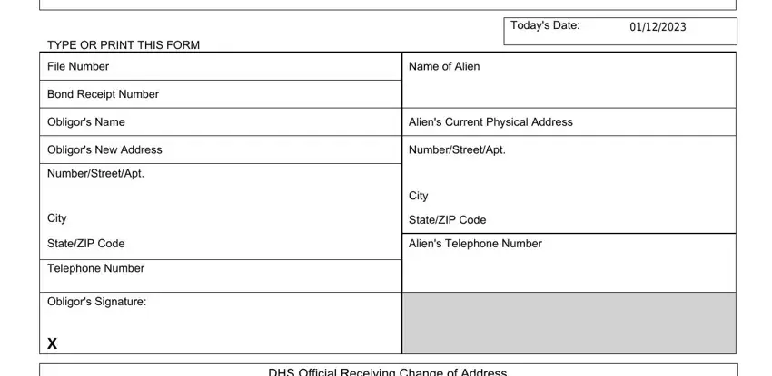 The best way to fill in form i 333 portion 1