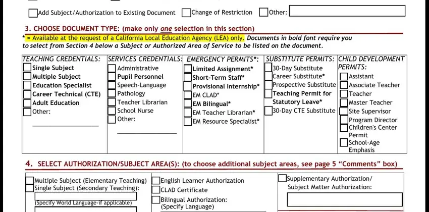 How to complete ctc form 41 4 portion 2