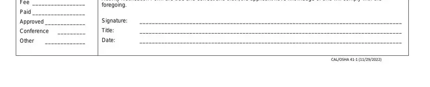 stage 3 to entering details in ca dir permit app form