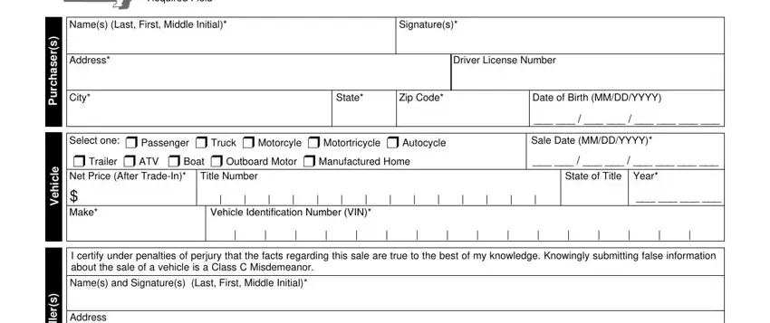 Missouri Form 5049 writing process explained - step 1