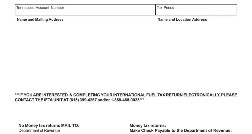 How to fill in ifta 55a forms part 1