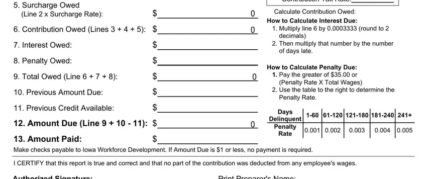 The way to prepare form 65 5300 printable part 2