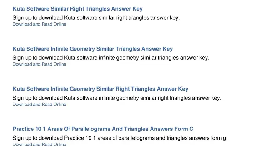 Completing section 4 of 7-3 practice proving triangles similar form g