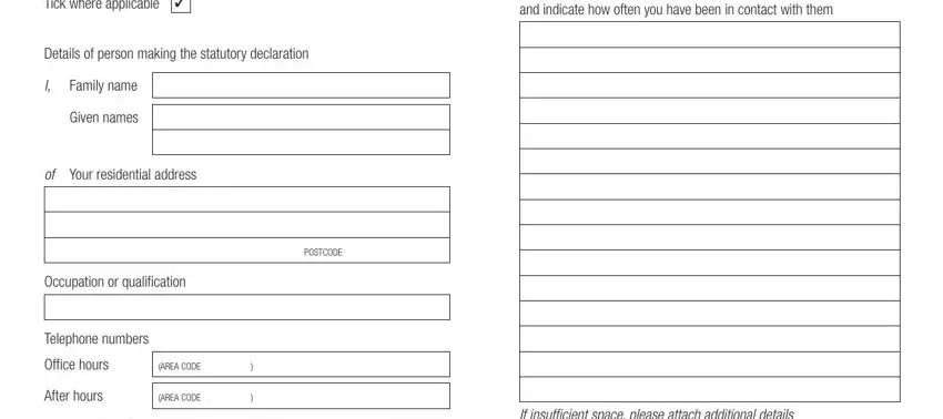Tips to prepare form 888 partner visa step 1
