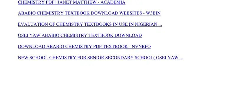 Stage number 4 in filling out new school chemistry textbook pdf download
