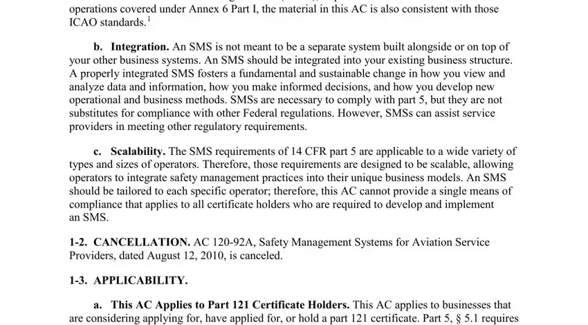 AC 120-92B form SMS sections