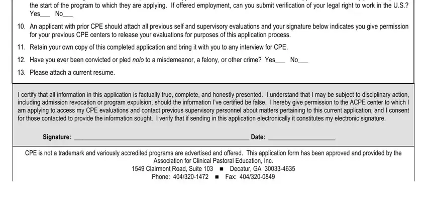 The best ways to complete application pastoral clinical form stage 1