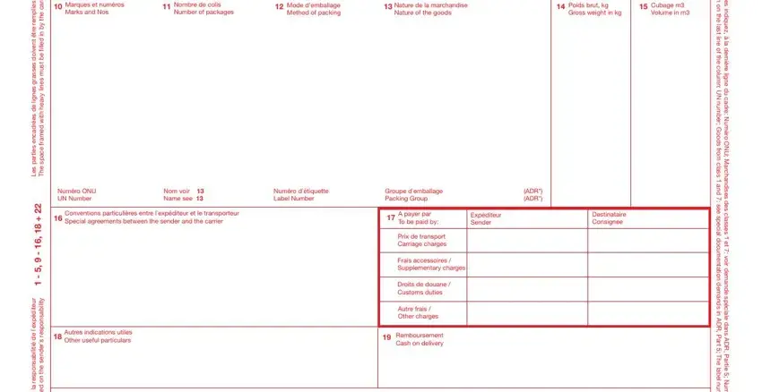 Step 2 for submitting cmr online