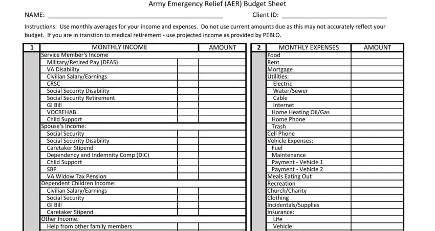 How one can fill out aer form 57r fillable step 1