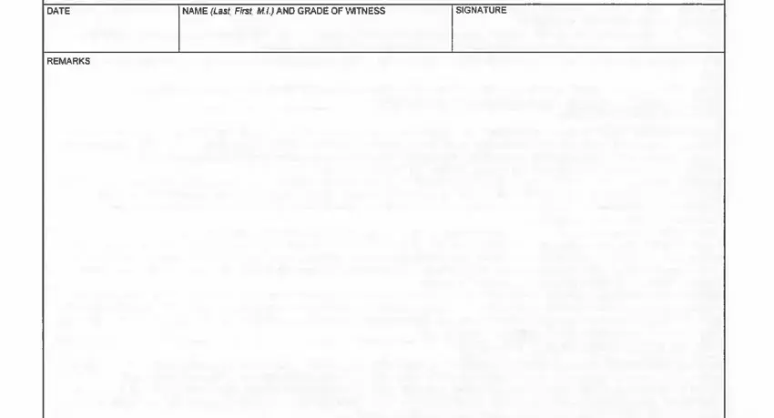 The right way to prepare Af Form 2030 step 3