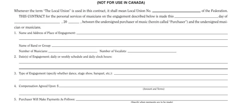How one can complete afm form contract portion 1