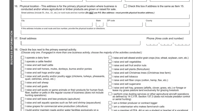 Tips to fill in texas agriculture exemption part 4