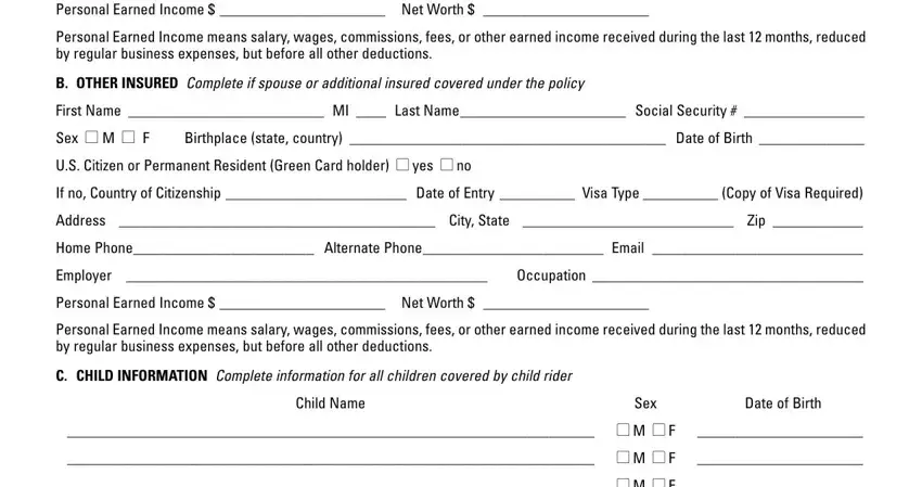 Tips to prepare AIG Reinstatement Application for Life Insurance step 2