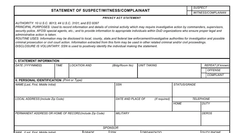 Air Force Form 1168 ≡ Fill Out Printable PDF Forms Online